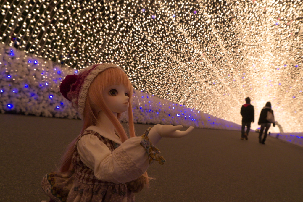 光のトンネル☆