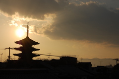 京の夕