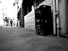 路上スピーカー