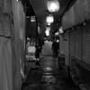 下北沢は雨6
