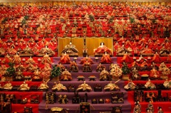 　　770体のお雛さん