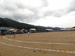 曇り運動会