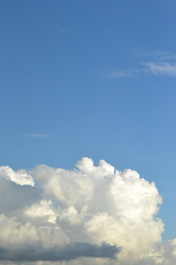青い空