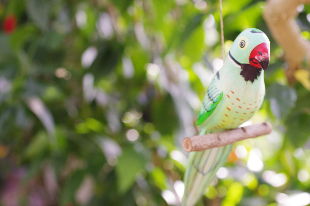 こいつに脅かされた。