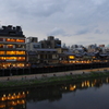 夕涼み鴨川
