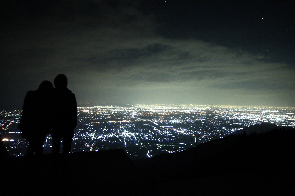 池田山からの夜景