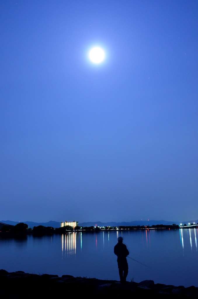 月夜のFishing