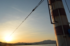 琵琶湖夕景