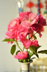 お部屋に薔薇を・・