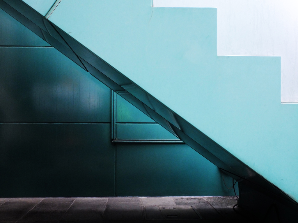 Stairs and a wall