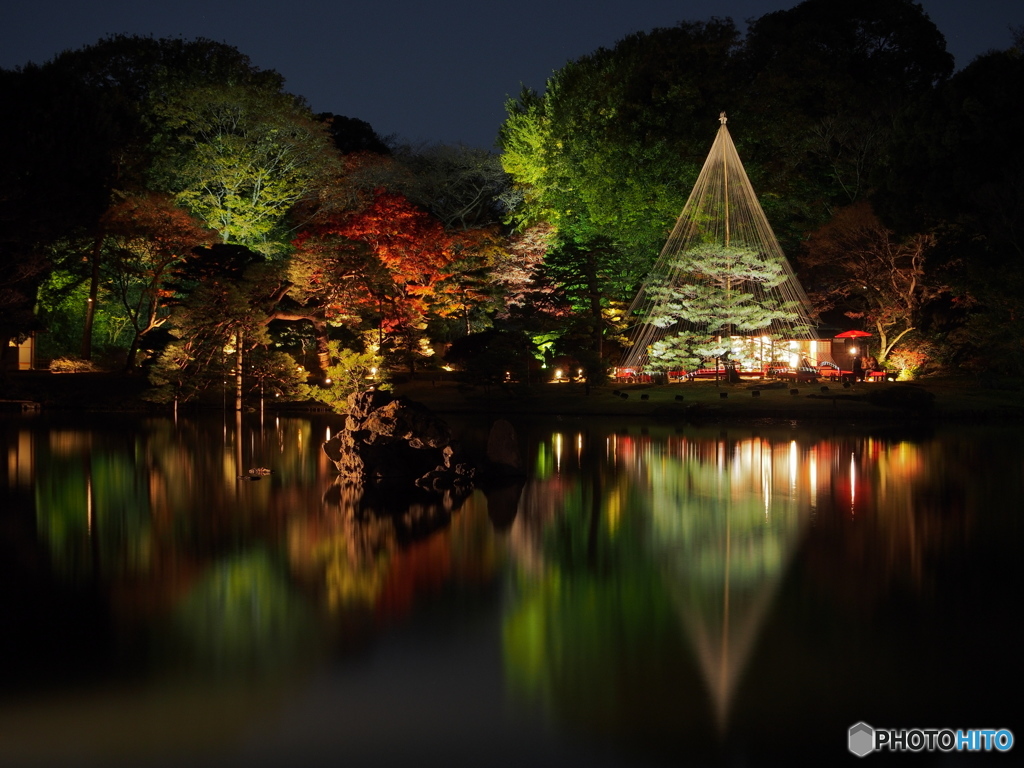 六義園紅葉－３
