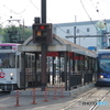 岡山駅　路面電車