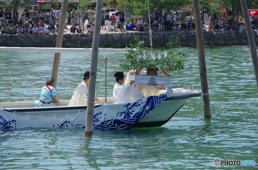宮島厳島神社玉取祭-1