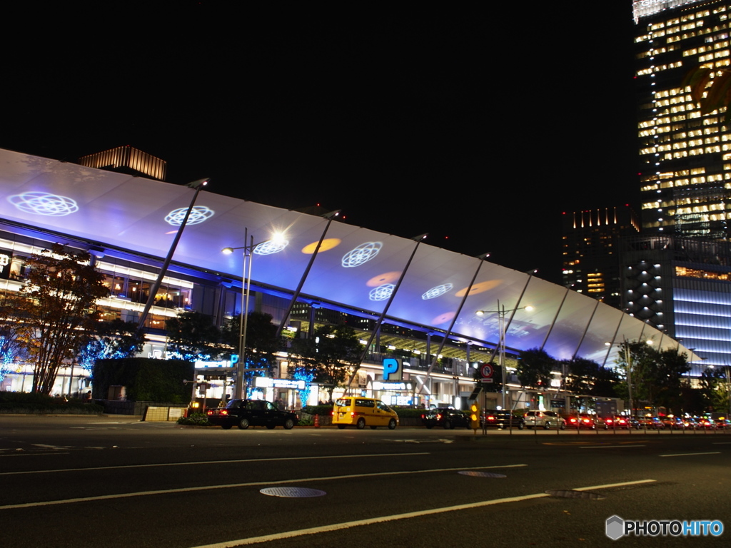 東京駅グランルーフ Light on Train-4