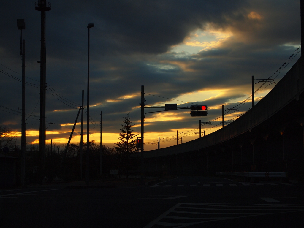 ある日の空　2014/1/5