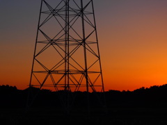 夕暮れ