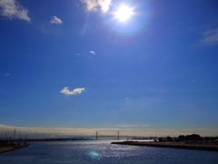 みなとみらい橋からの景色
