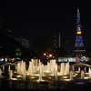 夜の大通公園
