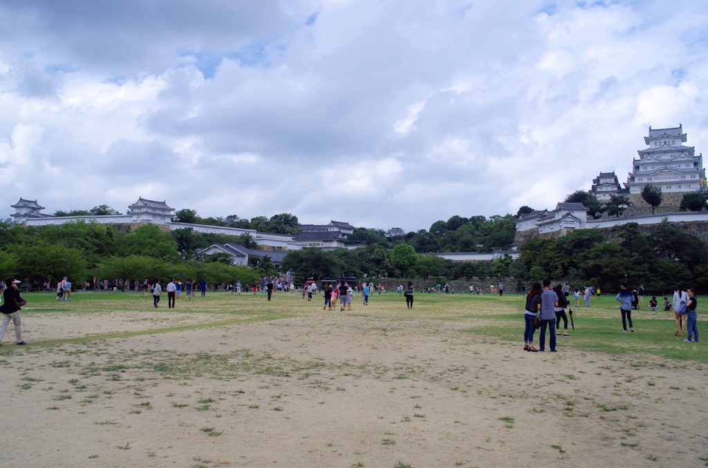 姫路城・・・広いよぉ・・・