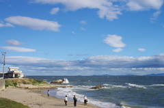 快晴の知多半島