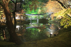 高台寺の鏡池