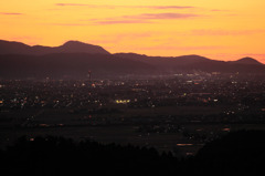 丸岡の夕景２