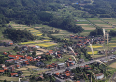 津和野城より