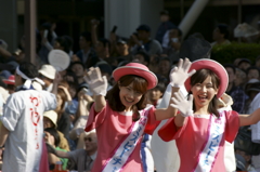 六魂祭パレード　福島わらじまつり1