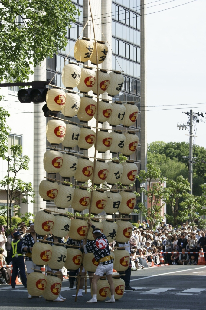 六魂祭パレード　秋田竿燈まつり1