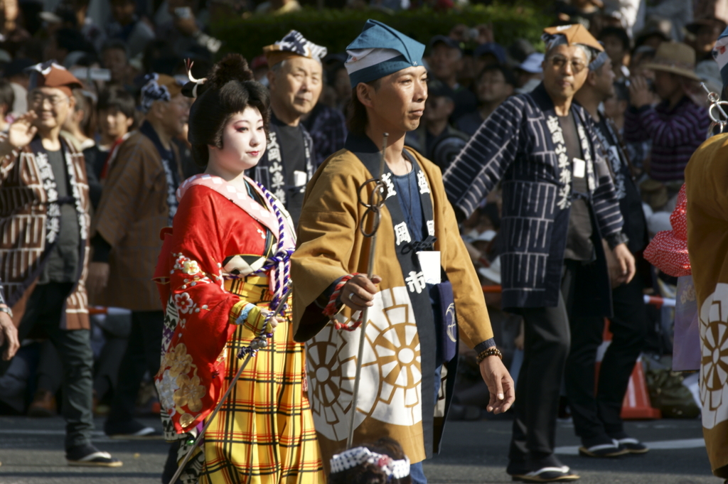 六魂祭パレード　盛岡秋まつり1