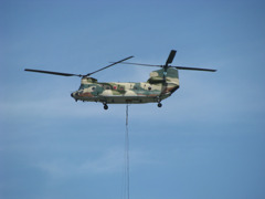 CH-47J 懸吊展示
