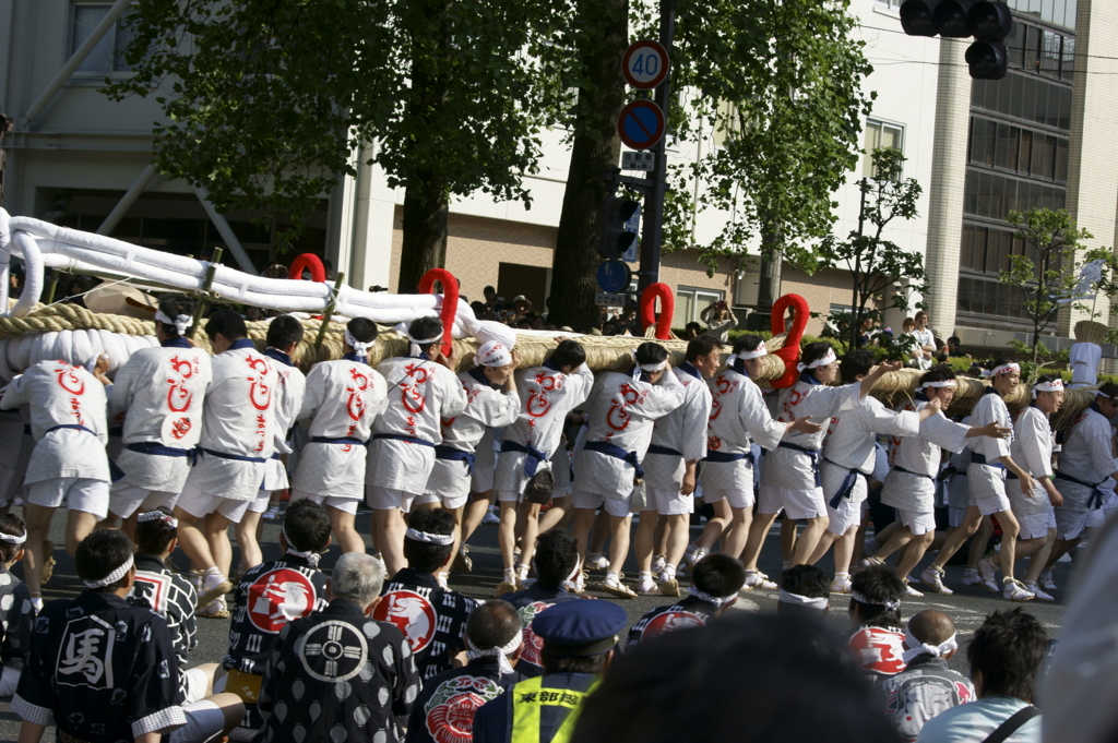 六魂祭パレード　福島わらじまつり3