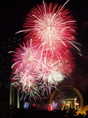 長島温泉花火大競演