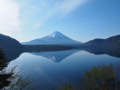 逆さ富士