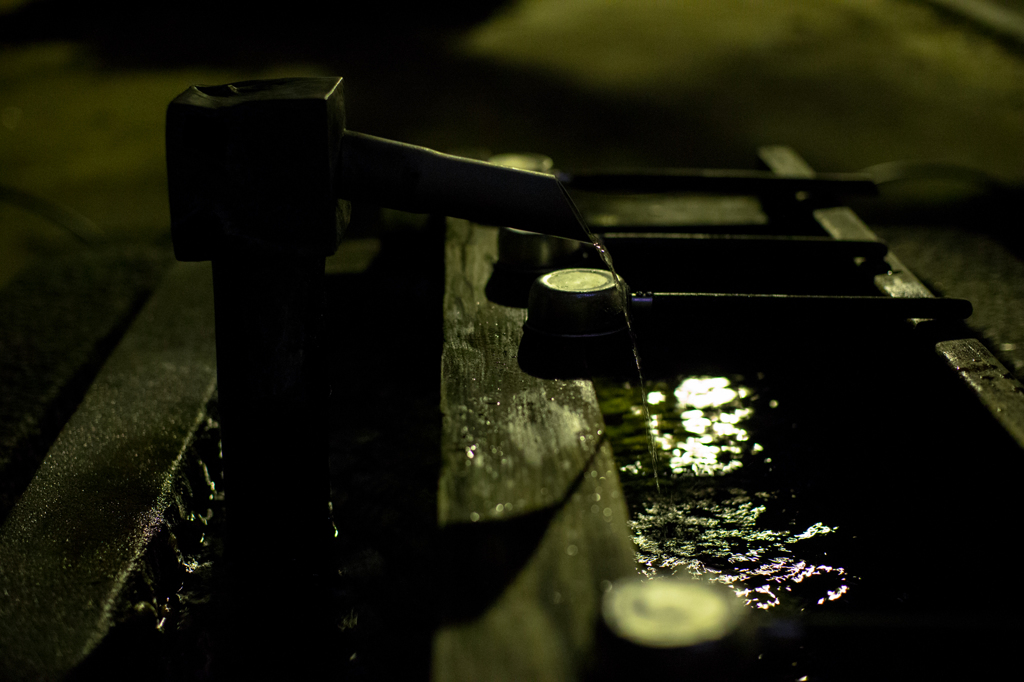 豊国神社の手水場