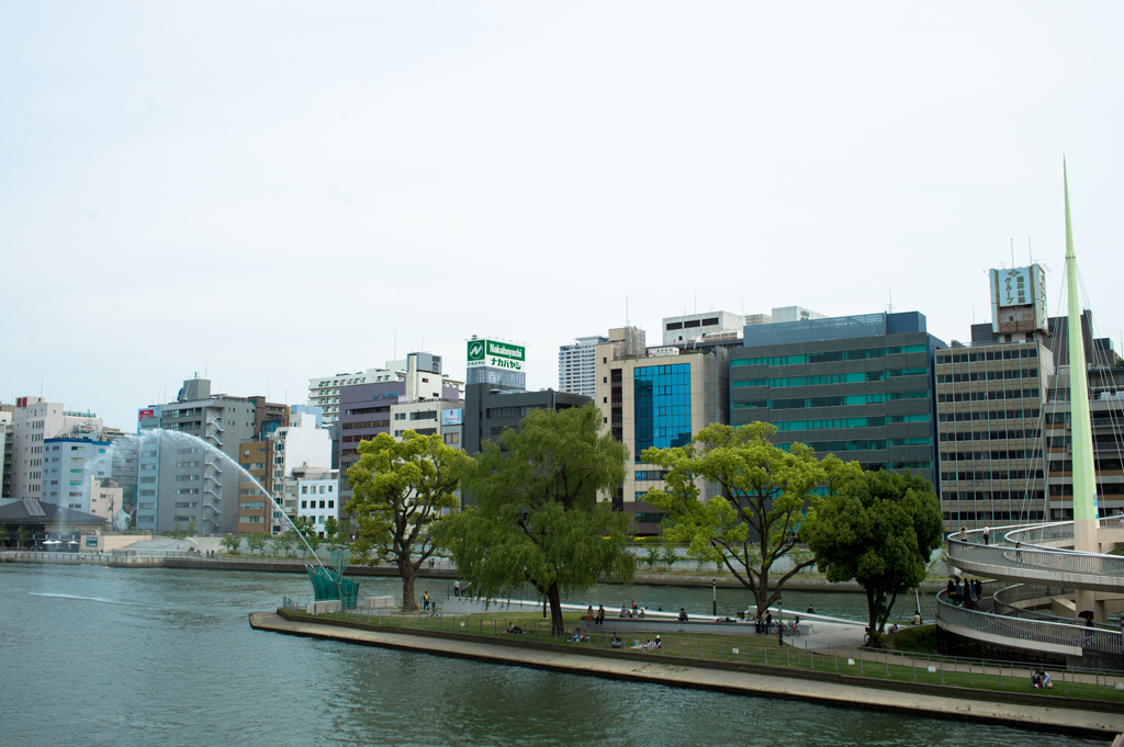 松屋町筋からの眺め