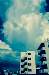 向うは雨かな？