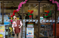 神戸・栄町通りのセブンイレブン（セブンくん）