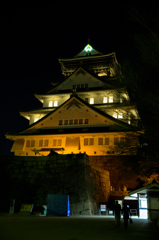 大阪城のカウントダウン
