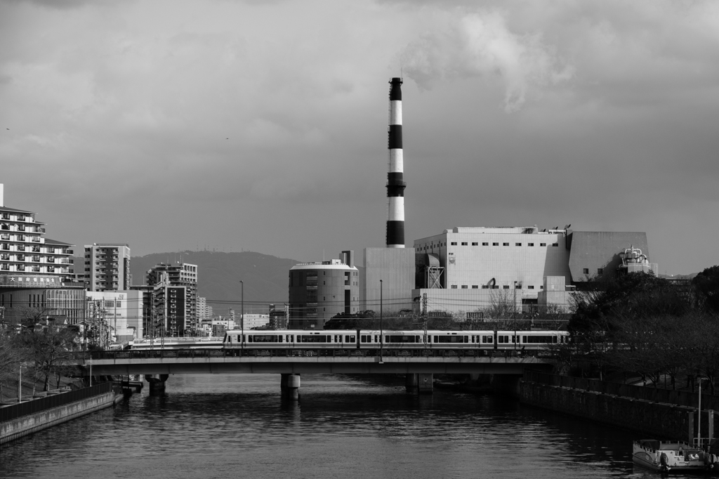 大阪城公園からの眺め