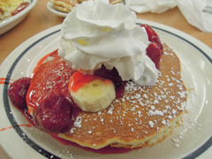 IHOPのパンケーキ