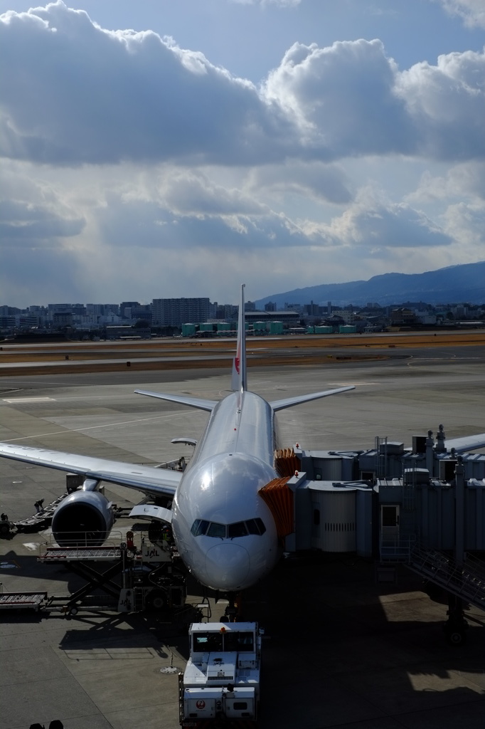 伊丹空港　展望台より