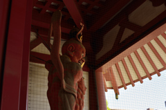 四天王寺の那羅延金剛力士像