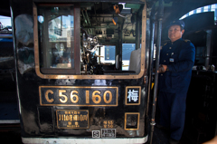 JR京都駅でSL