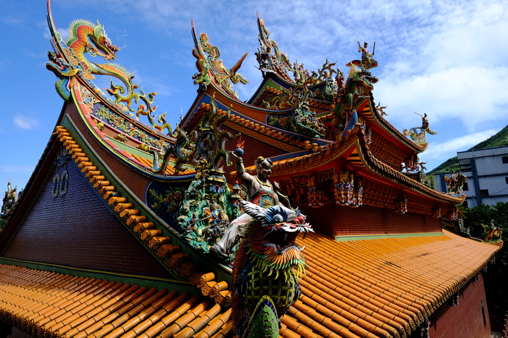 九份の寺院