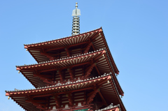 四天王寺の五重塔