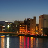 薄暮の京橋