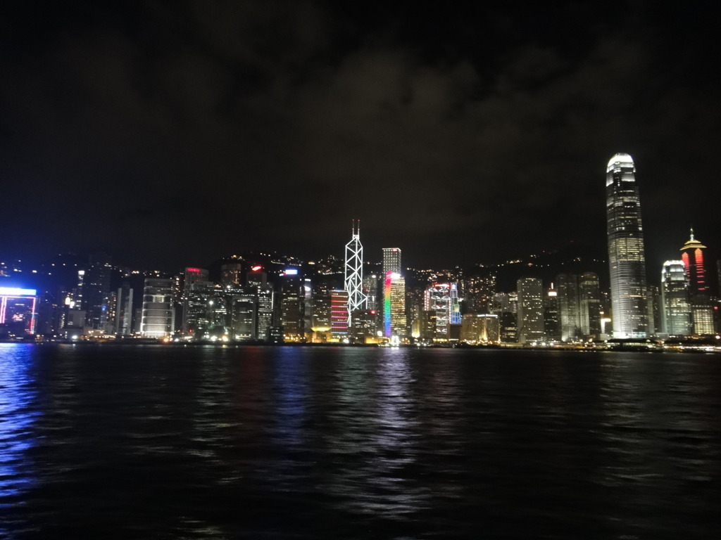 香港島の夜景