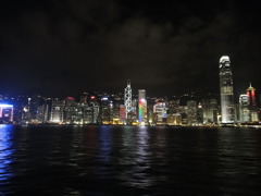香港島の夜景