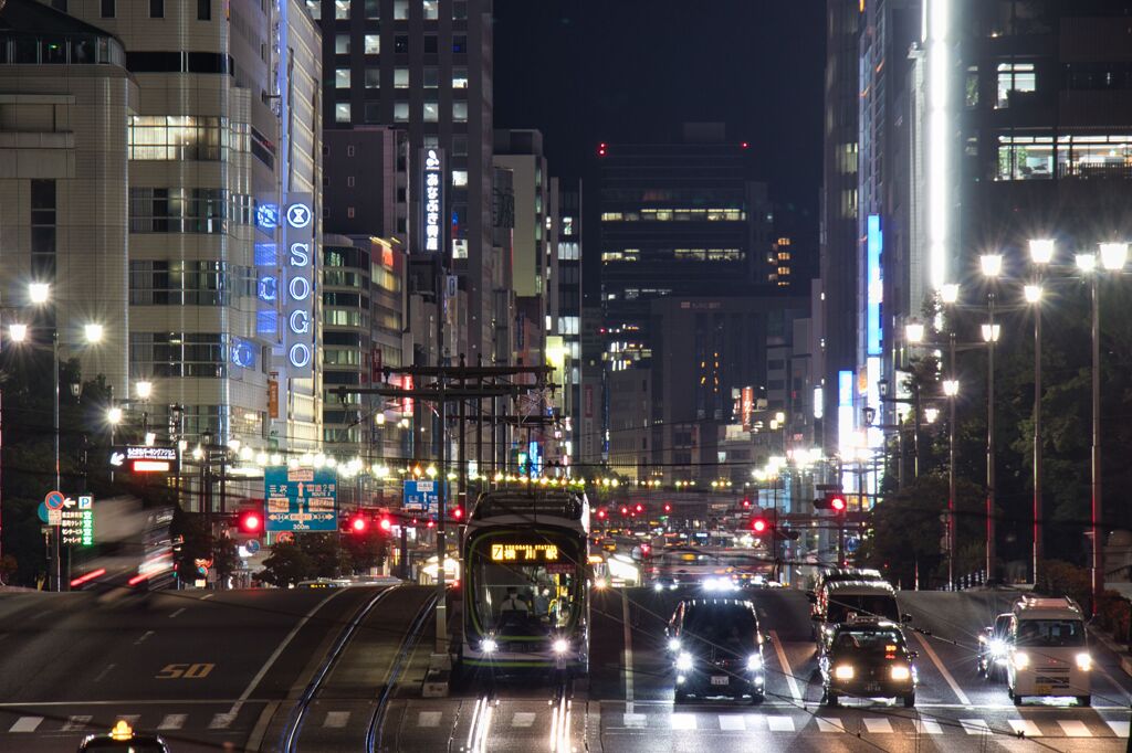 広電の夜景